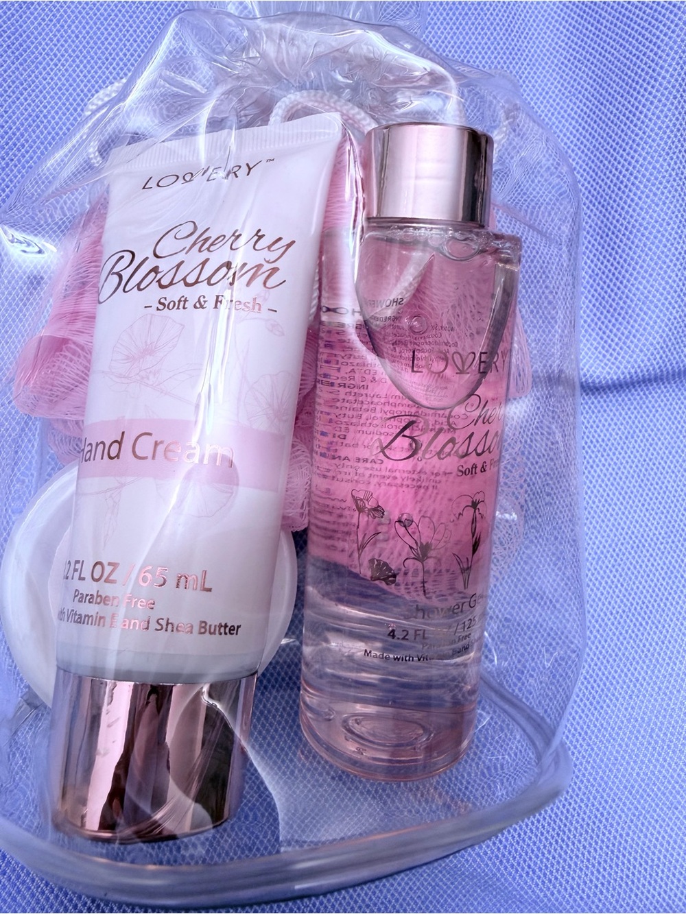 Lovery Cherry Blossom Pink Hand Cream & Body Mist Set